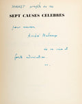PAULHAN , MAAST. | Sept causes célèbres.