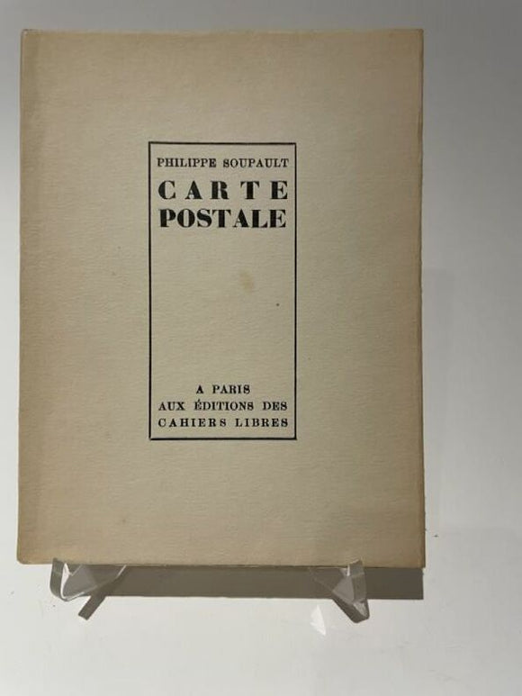 SOUPAULT (Philippe). | Carte postale.