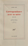 GIDE (André). | Correspondance avec sa mère (1880-1895). Edition établie, présentée et annotée par Claude Martin. Préface d'Henri Thomas.