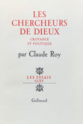 ROY (Claude). | Les Chercheurs de dieux. Croyance et politique.