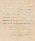 BERNANOS (Georges). | Lettre autographe signée adressée à Maurice Clavel.