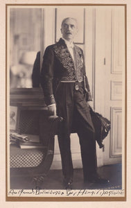 VALERY (Paul) . | Portrait photographique original de Paul Valéry par Henri Martinie (années 30).