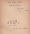 PARAIN (Brice). | La mort de Socrate.