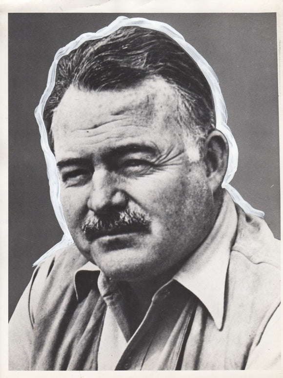 HEMINGWAY (Ernest). | Réunion de quatre clichés photographiques des années 1950.