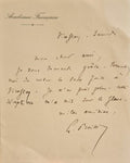 BOISSIER (Gaston). | Billet autographe signé adressé à Jules Claretie.