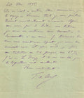 CUREL (François de). | Un télégramme et un billet autographe signés adressés à Jules Claretie.