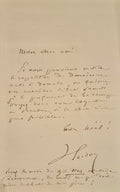 SARDOU (Victorien). | 4 billets autographes signés adressés à Jules Claretie.