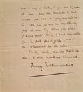 KISTEMAECKERS fils (Henry). | Une lettre et une carte postale autographe signées adressées à Jules Claretie.