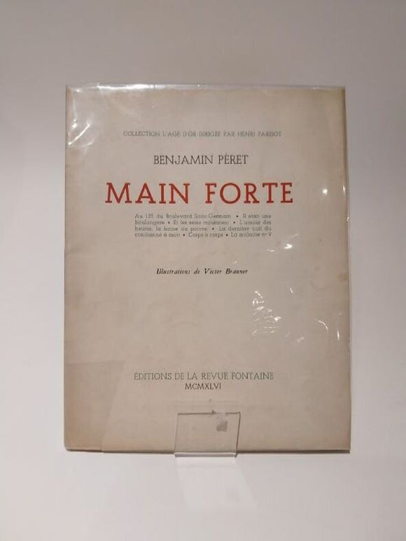 PÉRET (Benjamin). | Main forte.