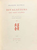 MAURIAC (François). | Divagations sur Saint-Sulpice.