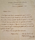 PEIGNOT (Gabriel) ROYER-COLLARD (Pierre-Paul) | Lettre autographe signée adressée au Duc de Brissac.