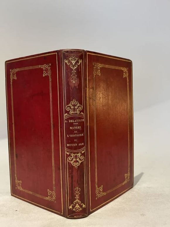 DELAVIGNE (Arsène) . | Manuel de l'histoire du Moyen Age.