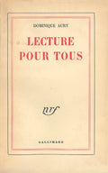 AURY (Dominique). | Lecture pour tous.