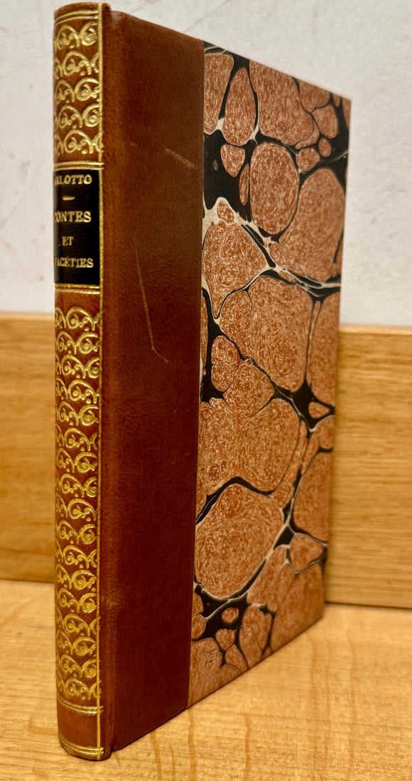 ARLOTTO. | Les Contes et Facéties d'Arlotto de Florence. Avec introduction et notes par P. Ristelhuber.