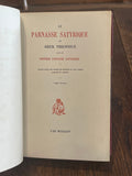 VIAU (Théophile de) | Le Parnasse satyrique du Sieur Théophile, suivi du Nouveau Parnasse satyrique.