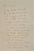 COCTEAU (Jean). | Lettre autographe signée adressée à Julia Daudet.