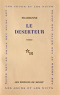 HURST , MAURIENNE. | Le Déserteur.