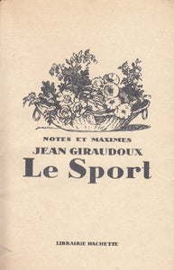 GIRAUDOUX (Jean). | Le Sport.