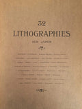 PREMIERE GUERRE MONDIALE | 32 lithographies sur Japon.