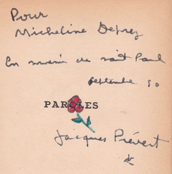 PREVERT (Jacques). | Paroles. Edition revue et augmentée.