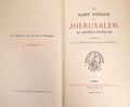 ANGLURE (Ogier d') BONNARDOT (François), LONGNON (Auguste). | Le saint voyage de Jherusalem du seigneur d'Anglure, publié par François Bonnardot et Auguste Longnon.