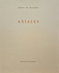 DU BOUCHET (André). | Axiales.