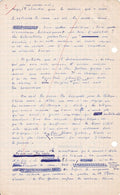 JOUHANDEAU (Marcel). | Manuscrit autographe sur sainte Thérèse d'Avila.
