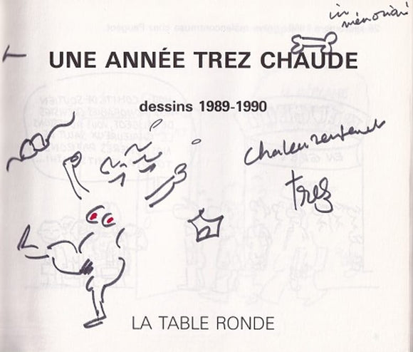 TREZ (Alain). | Une année Trez chaude : dessins, 1989-1990.