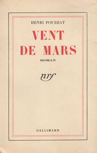 POURRAT (Henri). | Vent de Mars.