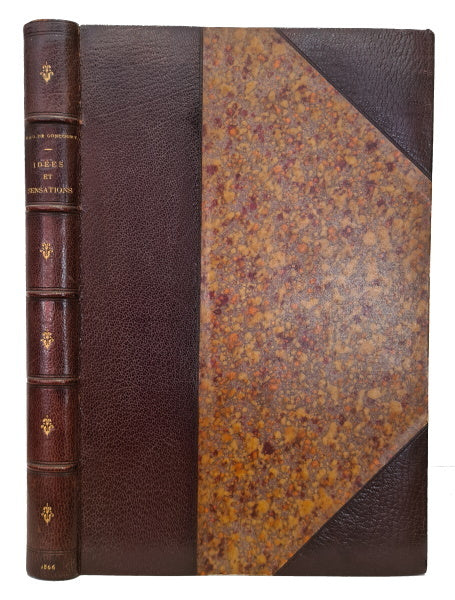 GONCOURT (Edmond et Jules de). | Idées et sensations.