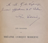 ROLLAND (Romain). | Histoire de l'opéra en Europe avant Lully et Scarlatti.