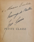 LORRAIN (Jean). | La Petite Classe. Préface de Maurice Barrès.