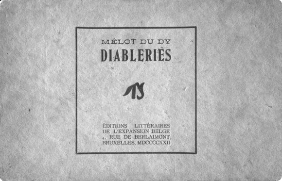MELOT DU DY. | Diableries.
