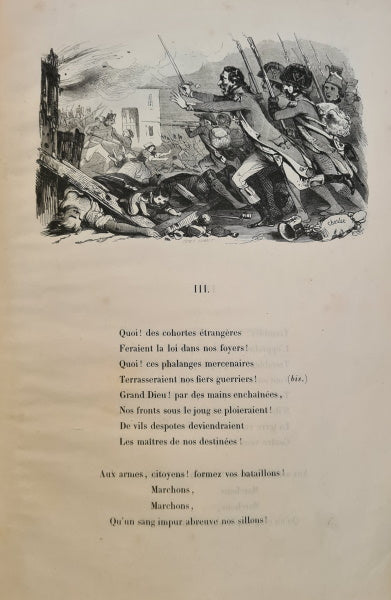 ROUGET DE LISLE. | La Marseillaise. Chant patriotique.