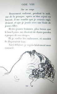 LECONTE DE LISLE | Odes anacréontiques. Traduction de Leconte de Lisle.