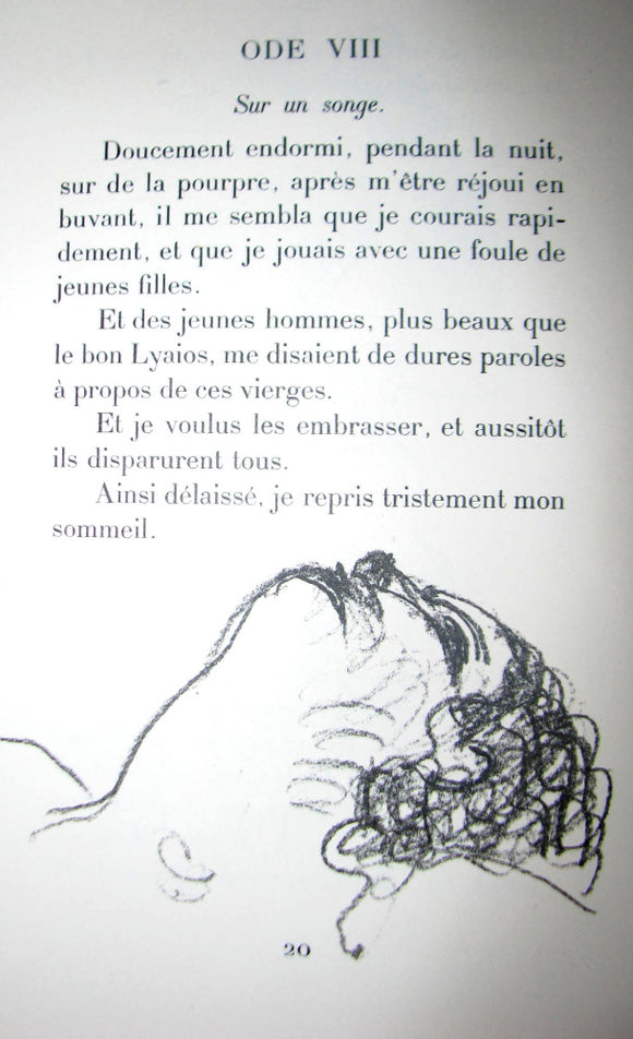 LECONTE DE LISLE | Odes anacréontiques. Traduction de Leconte de Lisle.