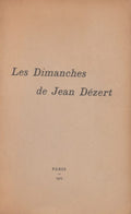 LA VILLE DE MIRMONT (Jean de). | Les Dimanches de Jean Dézert.