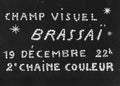 BRASSAI. | Photo-carte avec la signature autographe de Brassaï au verso (années 1970).
