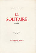IONESCO (Eugène). | Le Solitaire.