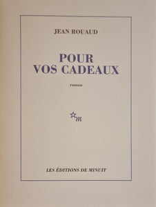 ROUAUD (Jean). | Pour vos cadeaux.