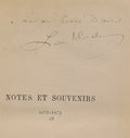HALEVY (Ludovic). | Notes et souvenirs. 1871-1872.