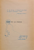 PAULHAN (Jean). | Clef de la poésie, qui permet de distinguer le vrai du faux en toute observation ou doctrine touchant la rime, le rythme, le vers, le poète et la poésie.