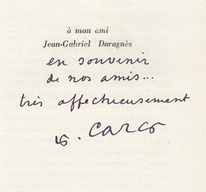 CARCO (Francis). | Ombres vivantes.