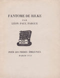 FARGUE (Léon-Paul). | Fantôme de Rilke.