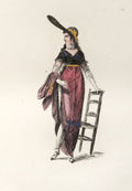 SARDOU (Victorien) | Costumes du Directoire tirés des "Merveilleuses", avec une lettre de M. Victorien Sardou.