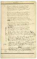 AUTOGRAPHES VERLAINE (Paul). | Ouverture. Poème autographe.