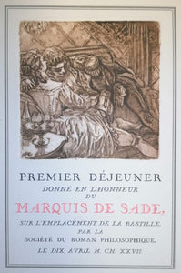 SADE (Marquis de). | Dialogue entre un prêtre et un moribond. Publié pour la première fois sur le manuscrit autographe inédit, avec un avant-propos et des notes par Maurice Heine.