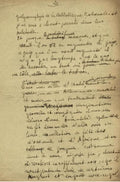 APOLLINAIRE (Guillaume). | Manuscrit autographe signé intitulé "Fumées".