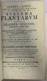 LINNE (Carl von). | Caroli a Linné Systema plantarum secundum classes, ordines, genera, species... Edition novissima (...) curante D. Ioanne Iacobo Reichard.