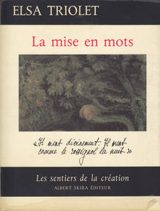 TRIOLET (Elsa). | La Mise en mots.